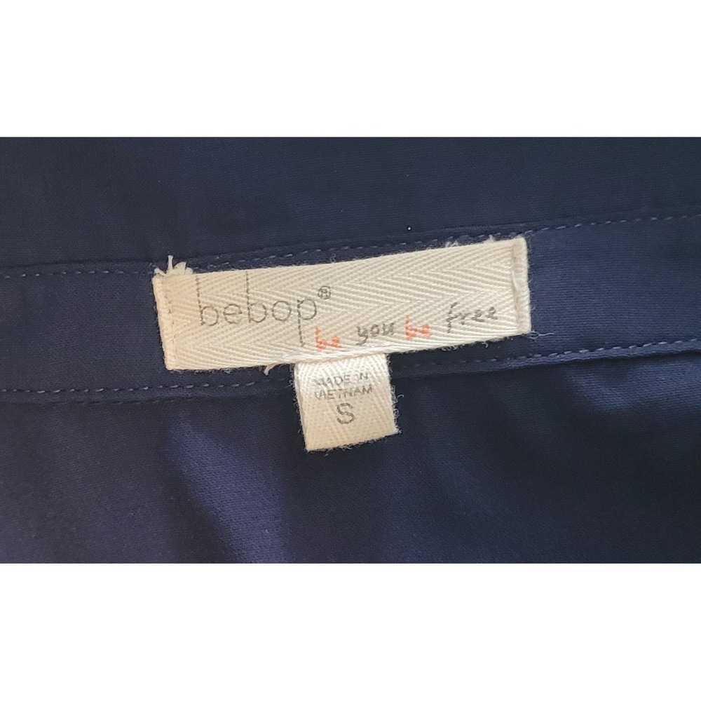 Bebop S Navy Blue Summer Dress Style# ZGKQ-4433-K2, 100% Polyester - Picture 10 of 12